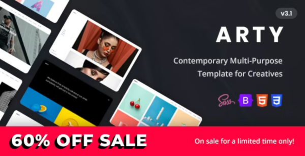 Arty - Creative Multi-Purpose HTML5 Template