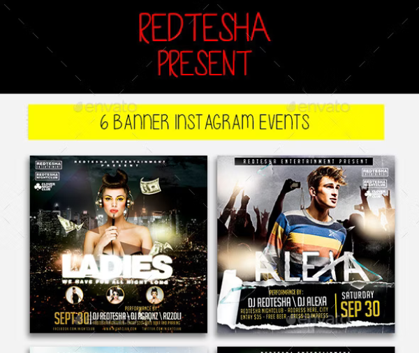Instagram Banner Event