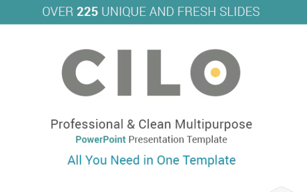 Cilo - Awesome PowerPoint Presentation Template