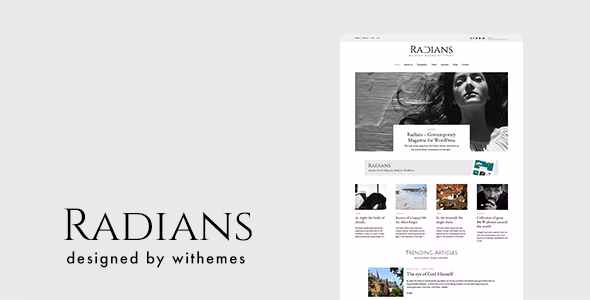 Radians - WPBakery Page Builder Magazine/News WordPress Theme
