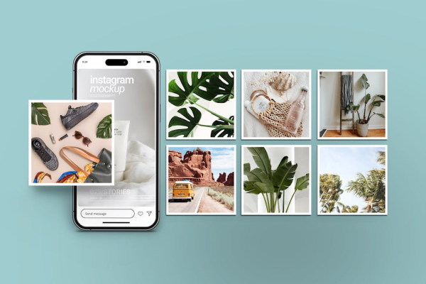 Social Media Mockup Set